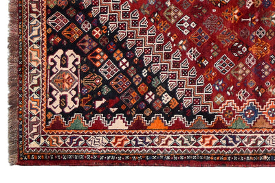 Shiraz Red Wool Rug