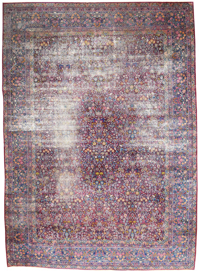Antique Persian Kerman Rug handmade area rug Shop Tapis 