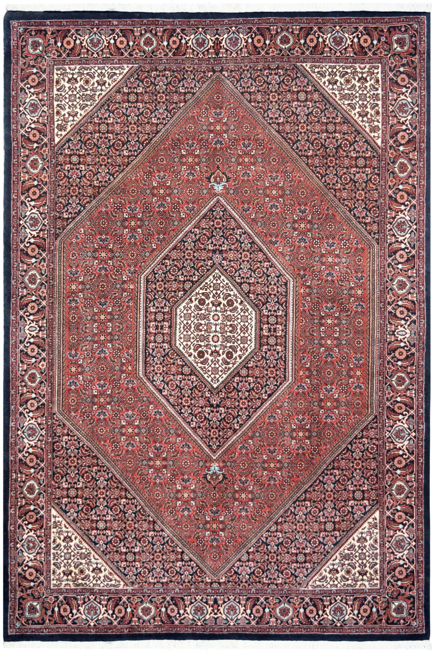 Persian Bijar Diamond Rug handmade area rug Shop Tapis 