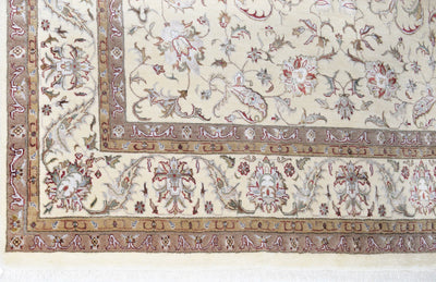 Silk Flower Jaipur Rug handmade area rug Shop Tapis 