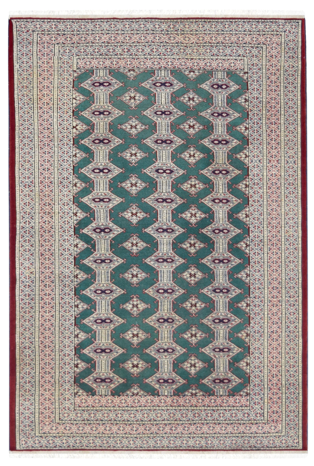 Persian Turkoman Green Rug