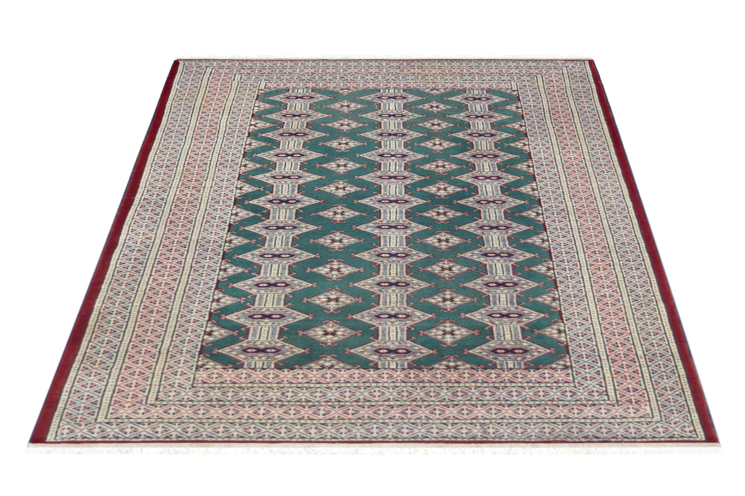 Persian Turkoman Green Rug