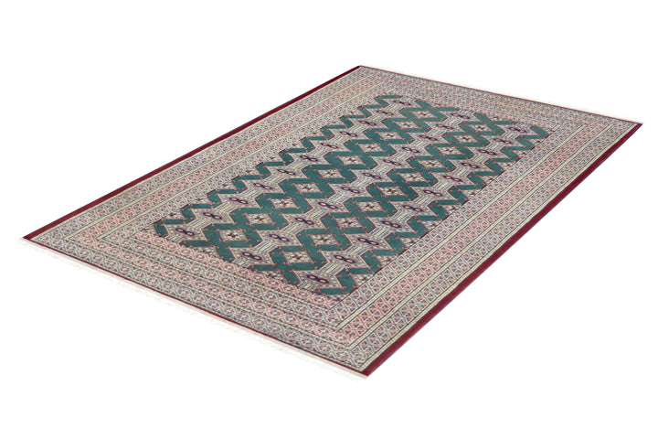 Persian Turkoman Green Rug