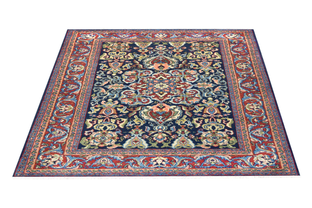 Caucasian Medallion Wool Rug