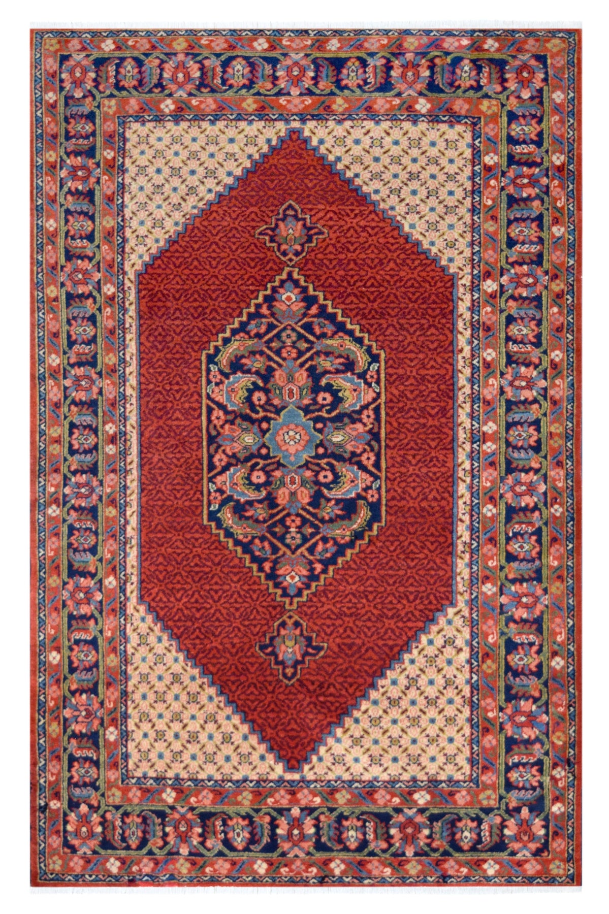 Caucasian Rust Wool Rug – Tapis Rugs & Carpet