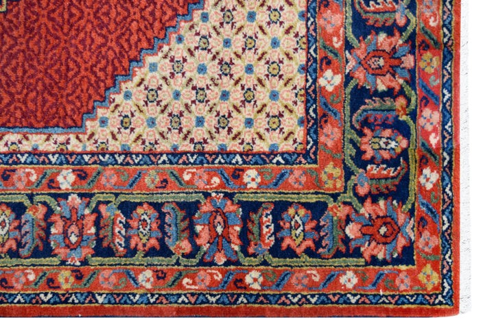 Caucasian Rust Wool Rug