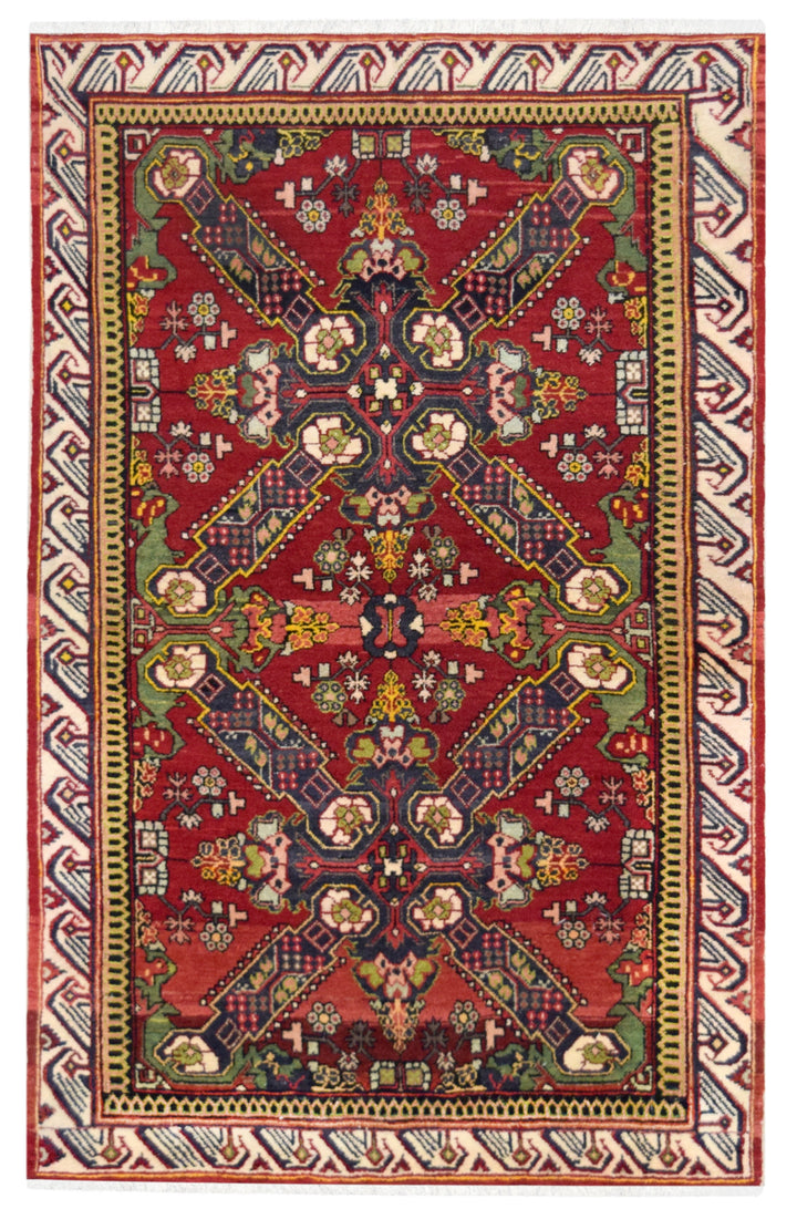 Caucasian Red Wool Rug