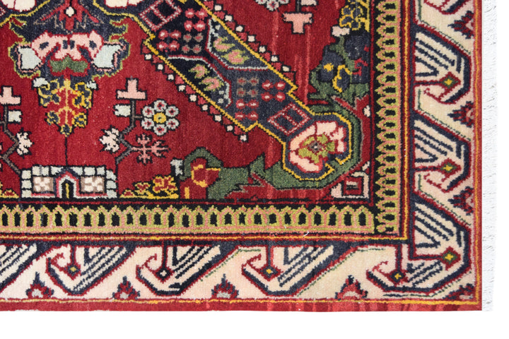 Caucasian Red Wool Rug