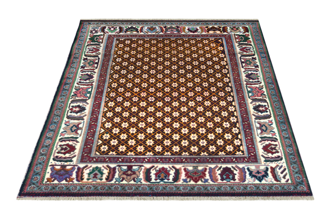 Shiraz Navy Wool Rug