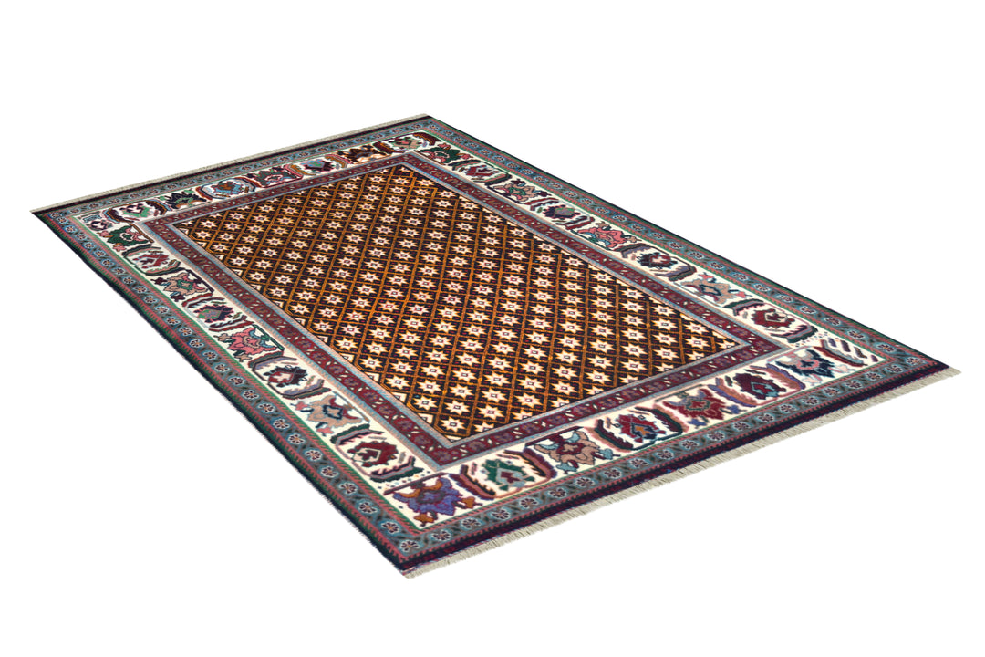 Shiraz Navy Wool Rug