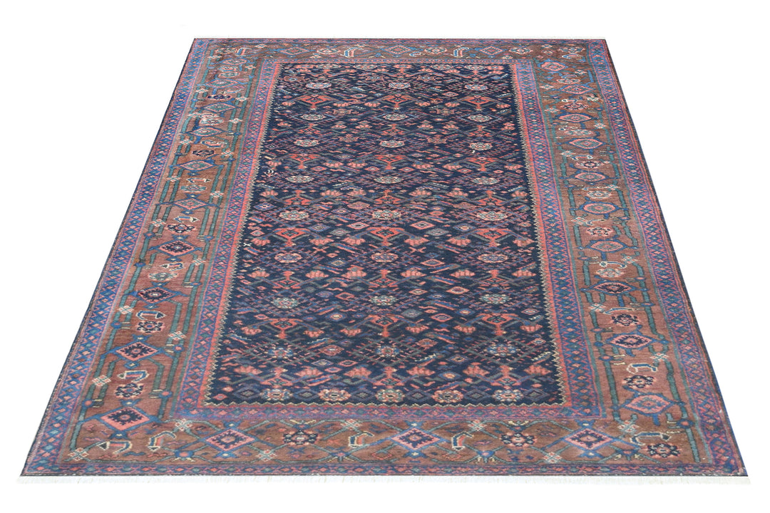 Antique Bijar Navy Rug