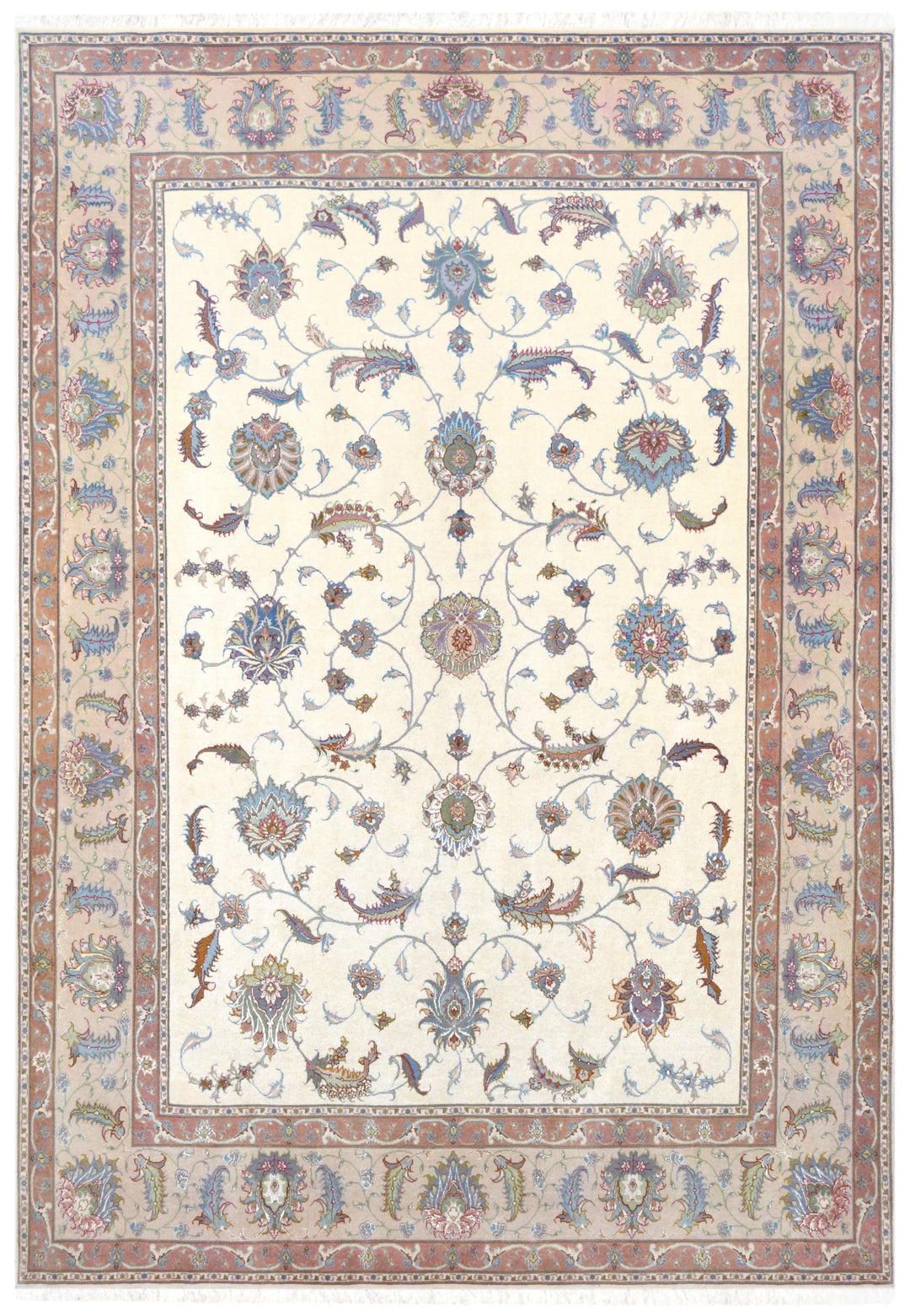 Tabriz Light Floral Rug