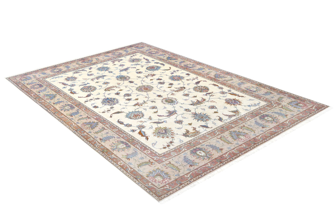 Tabriz Light Floral Rug