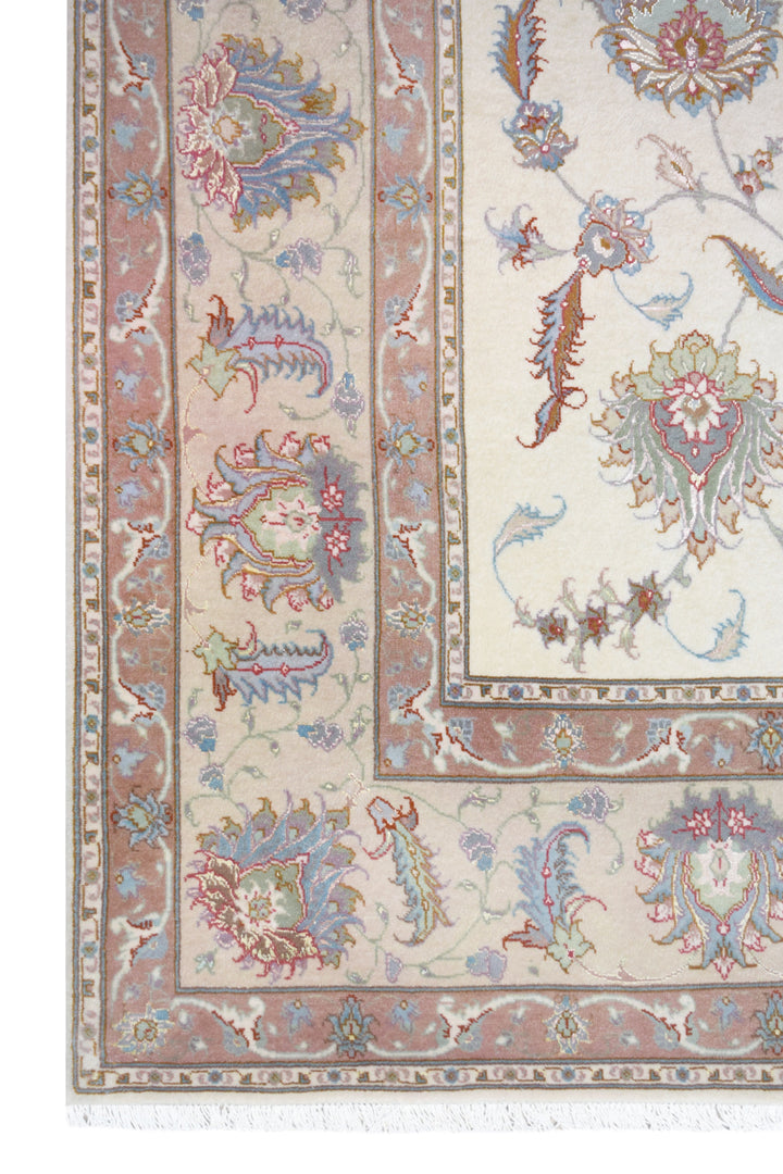 Tabriz Light Floral Rug