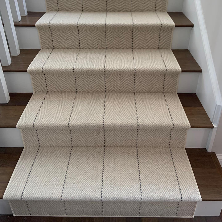 Peter Island Stripe Stair Runner / Broadloom