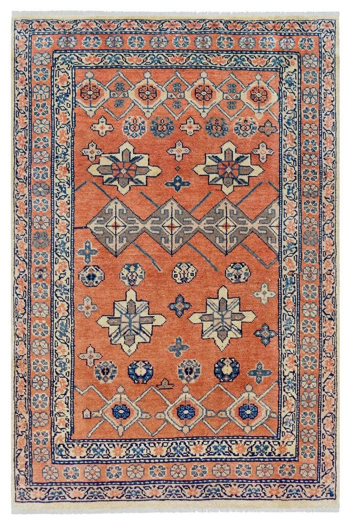 Antique Malayer Orange Rug