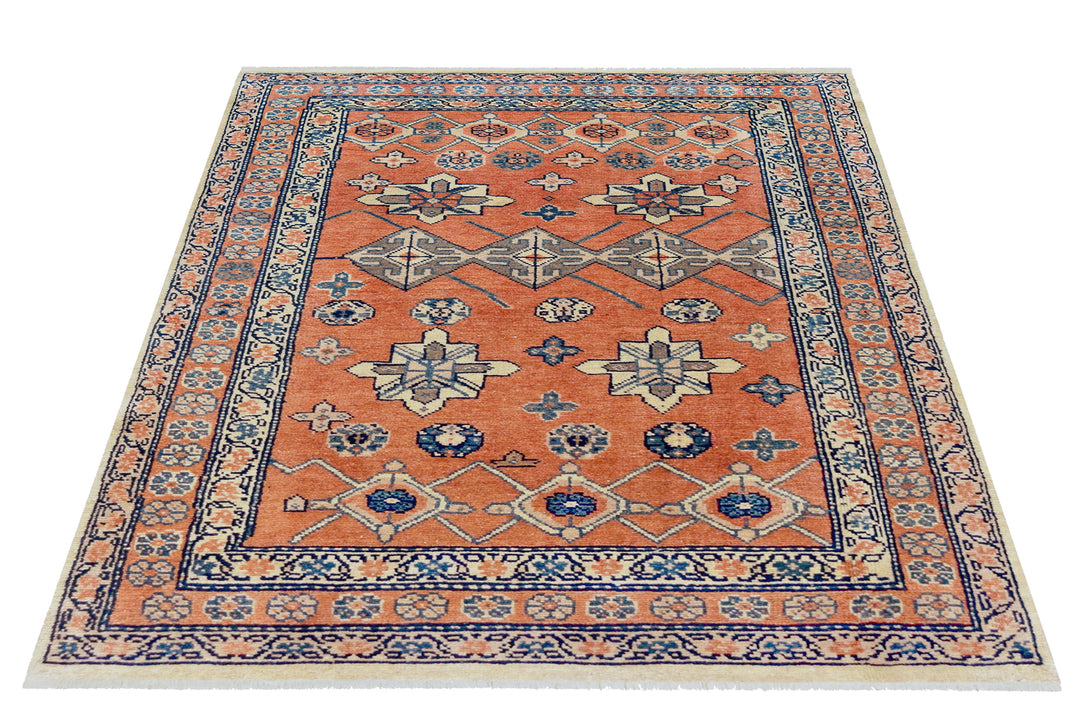 Antique Malayer Orange Rug