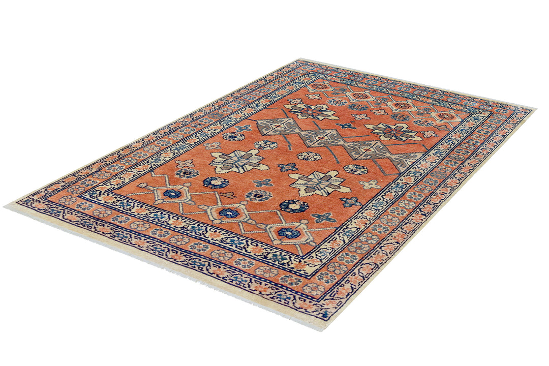 Antique Malayer Orange Rug