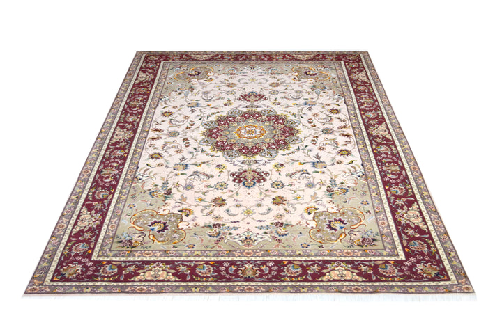 Tabriz Medallion signed Benam Rug