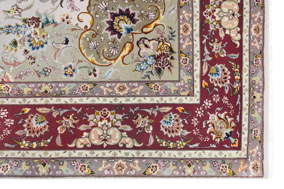 Tabriz Medallion signed Benam Rug