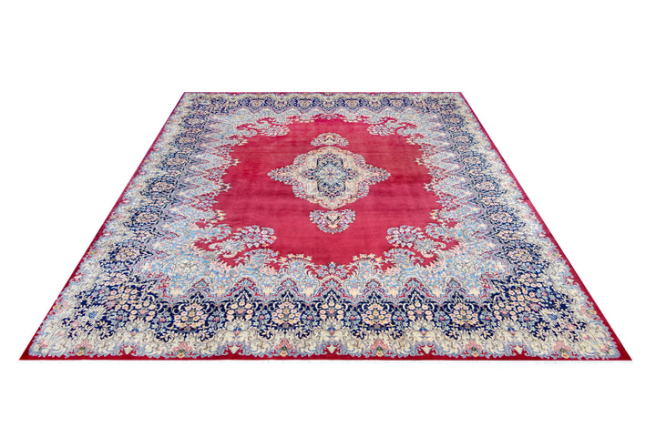 Royal Kerman Red Floral Rug