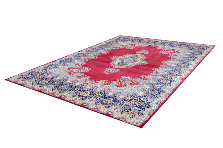 Royal Kerman Red Floral Rug