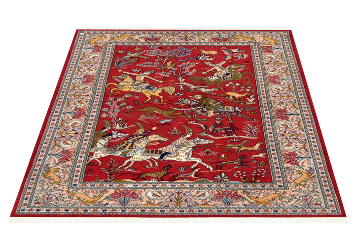 Qum Hunting design Rug