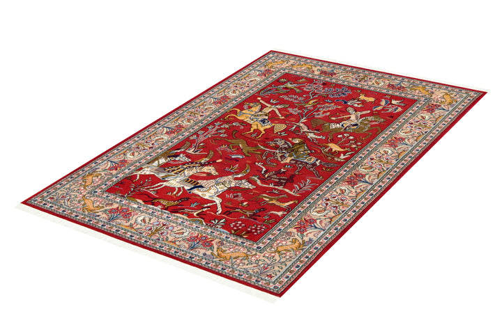 Qum Hunting design Rug