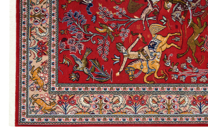 Qum Hunting design Rug