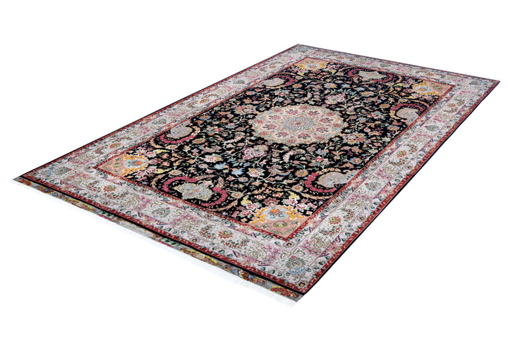 Tabriz Garabagh Medallion Rug