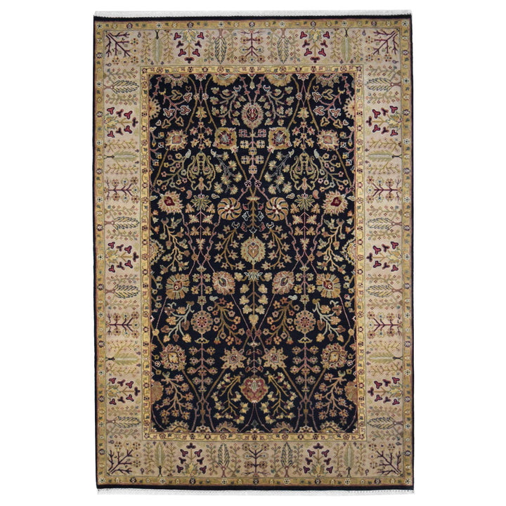 Jaipur Black Allover Wool Rug