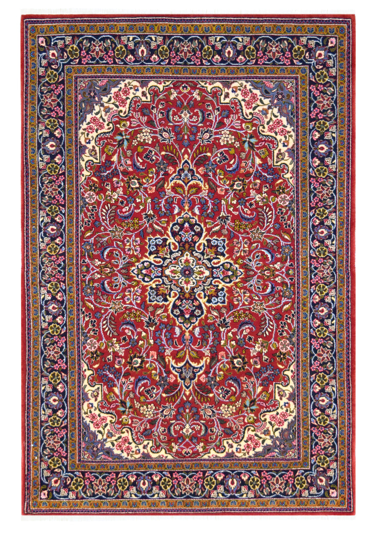 Persian Malayer Red Medallion Rug