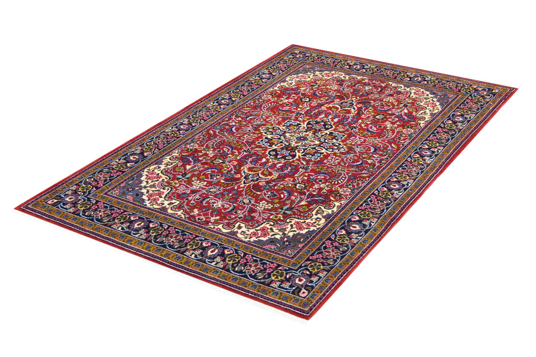 Persian Malayer Red Medallion Rug