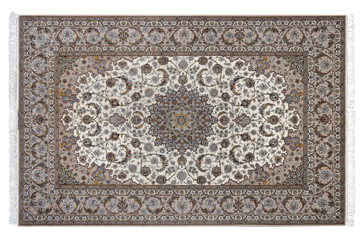 Persian Isfahan Medallion Rug