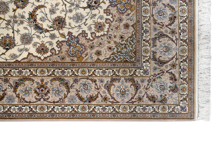 Persian Isfahan Medallion Rug