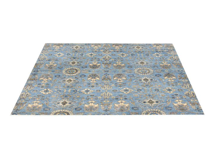 Ziegler Blue Square Rug