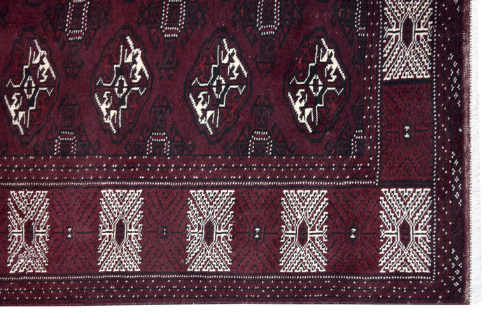 Turkoman Burgundy Rug