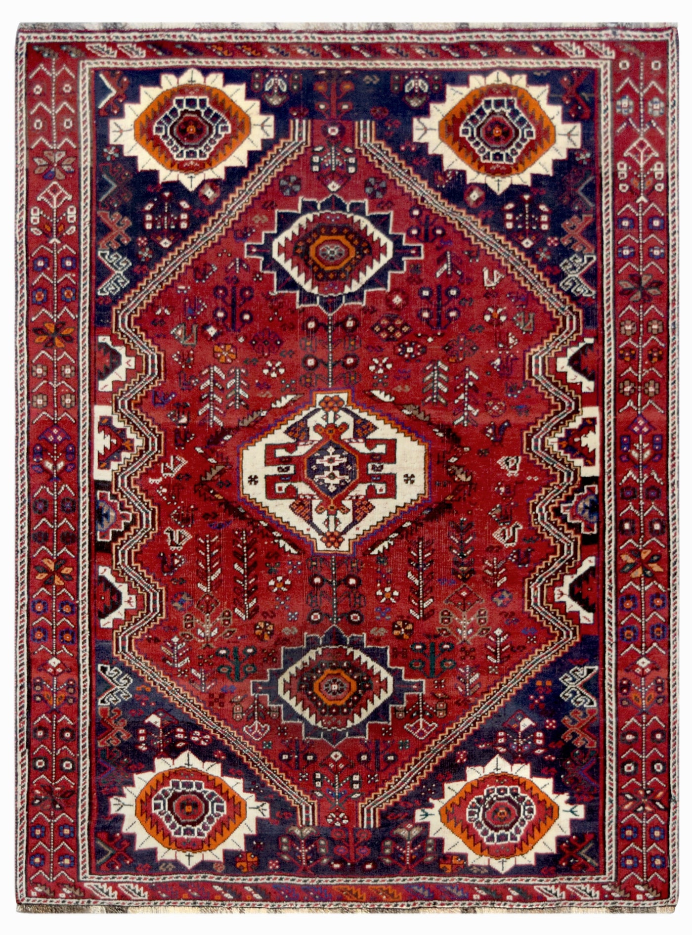 Shiraz Redstone Wool Rug