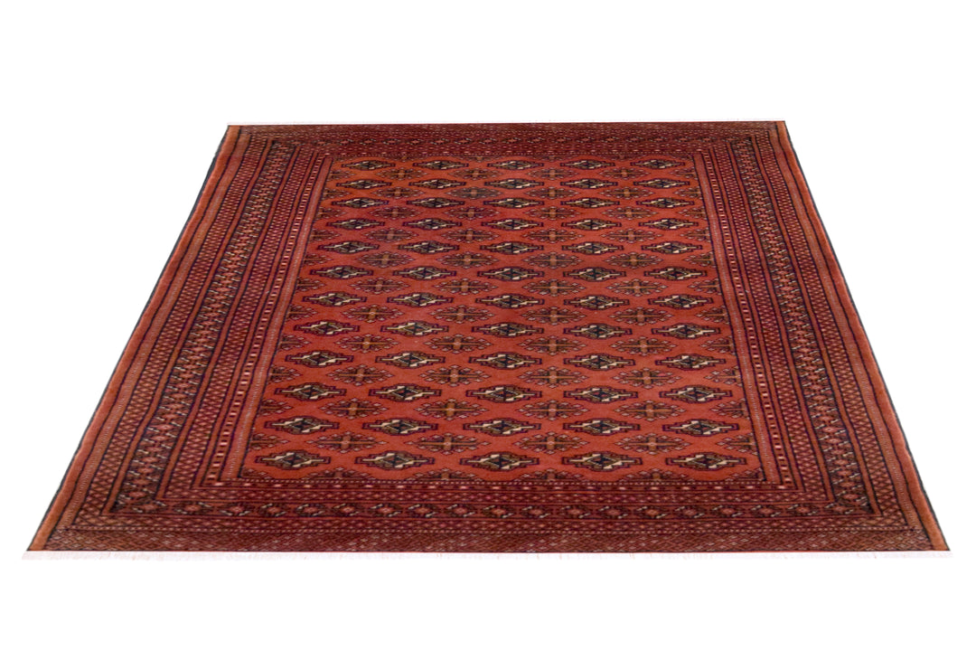 Persian Turkoman Rust Rug