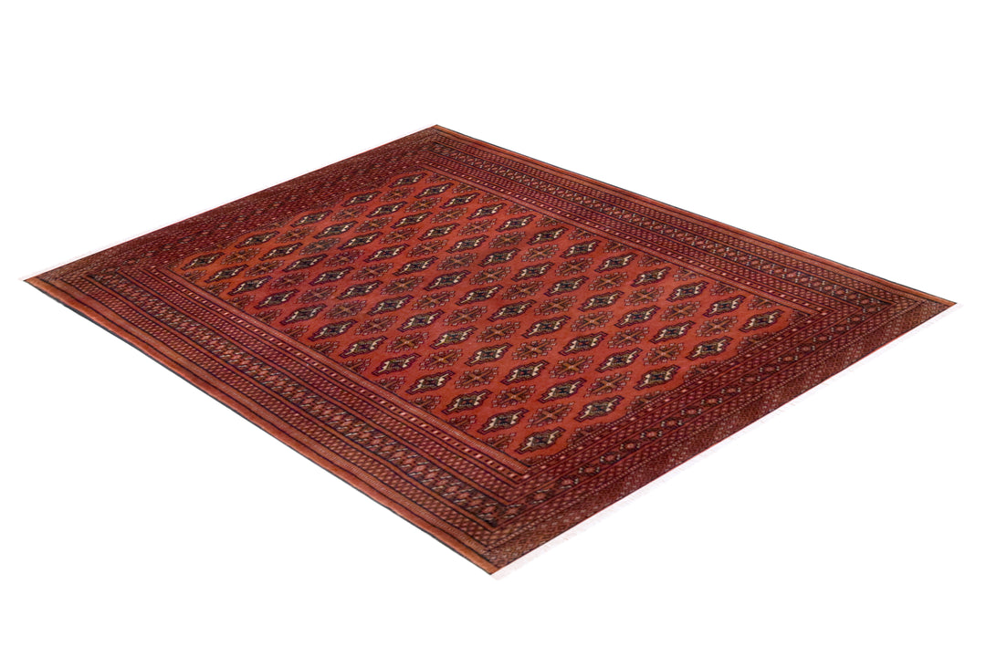 Persian Turkoman Rust Rug