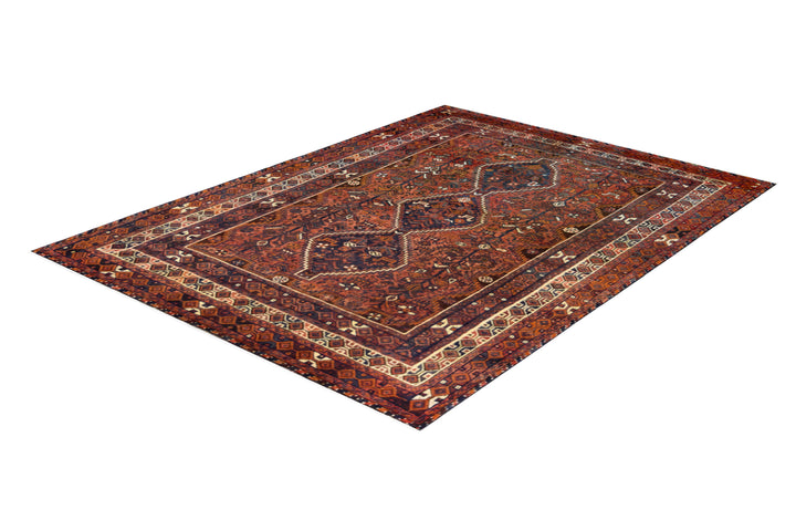 Shiraz Peacan Wool Rug