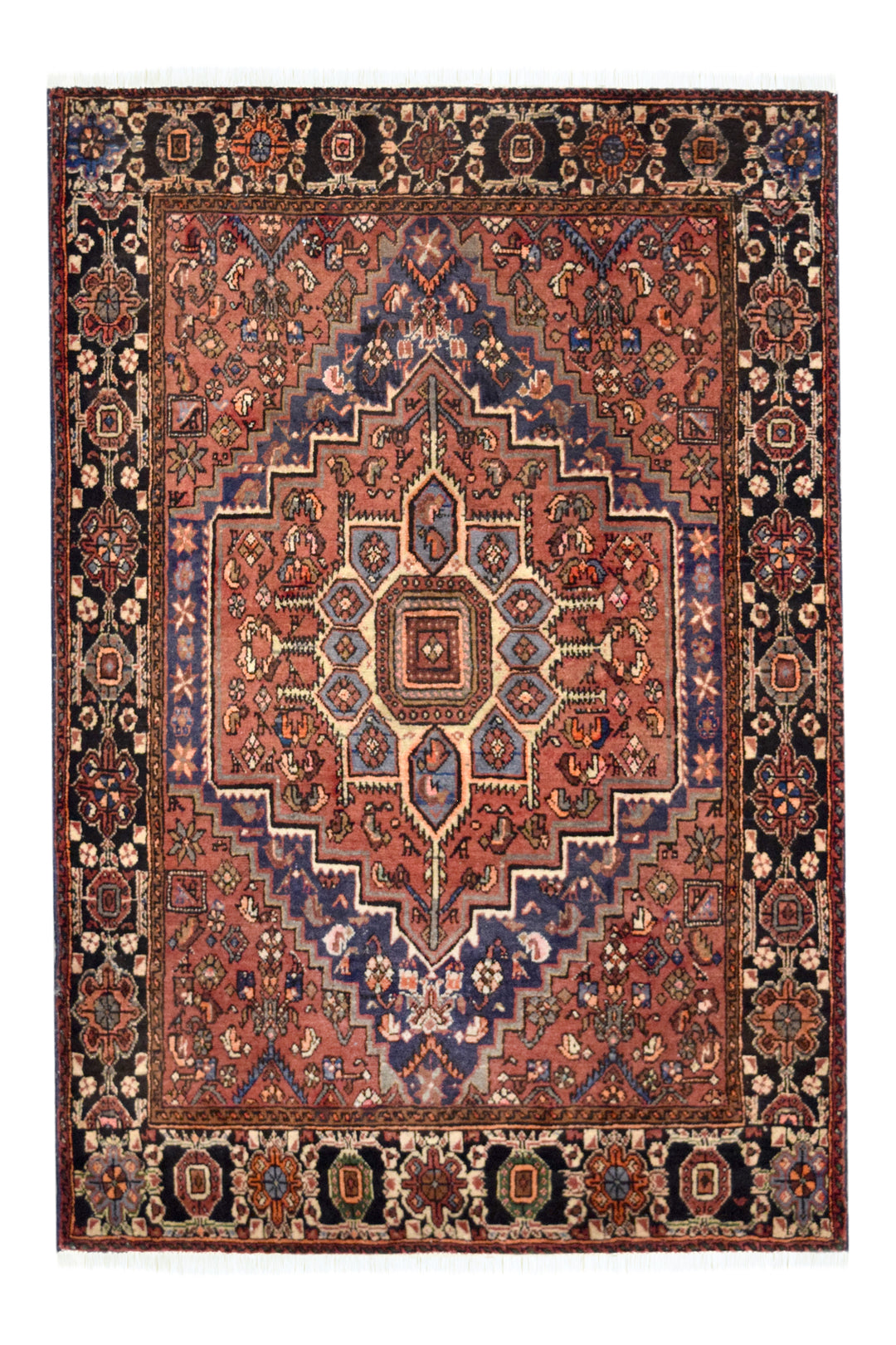 Gholtogh Geometric Rust Clay Rug