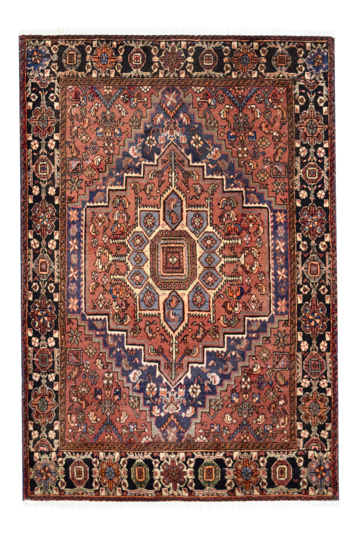 Gholtogh Geometric Rust Clay Rug