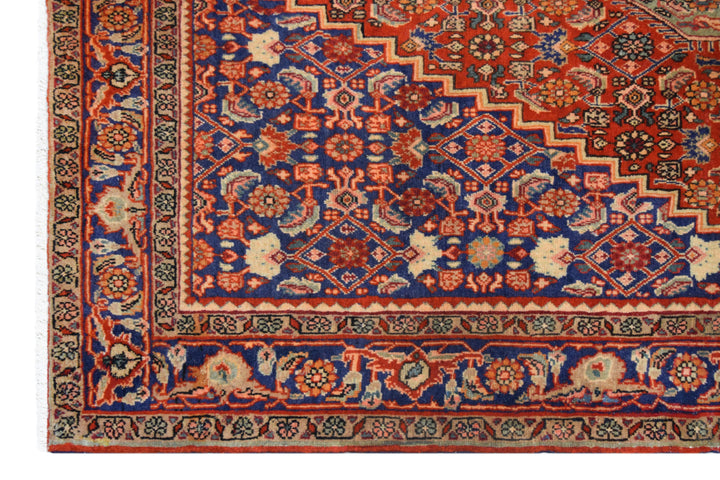 Bijar Medallion Herati Rust Rug