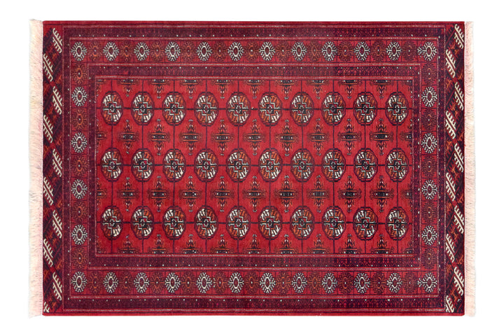 Persian Turkoman Red Rug