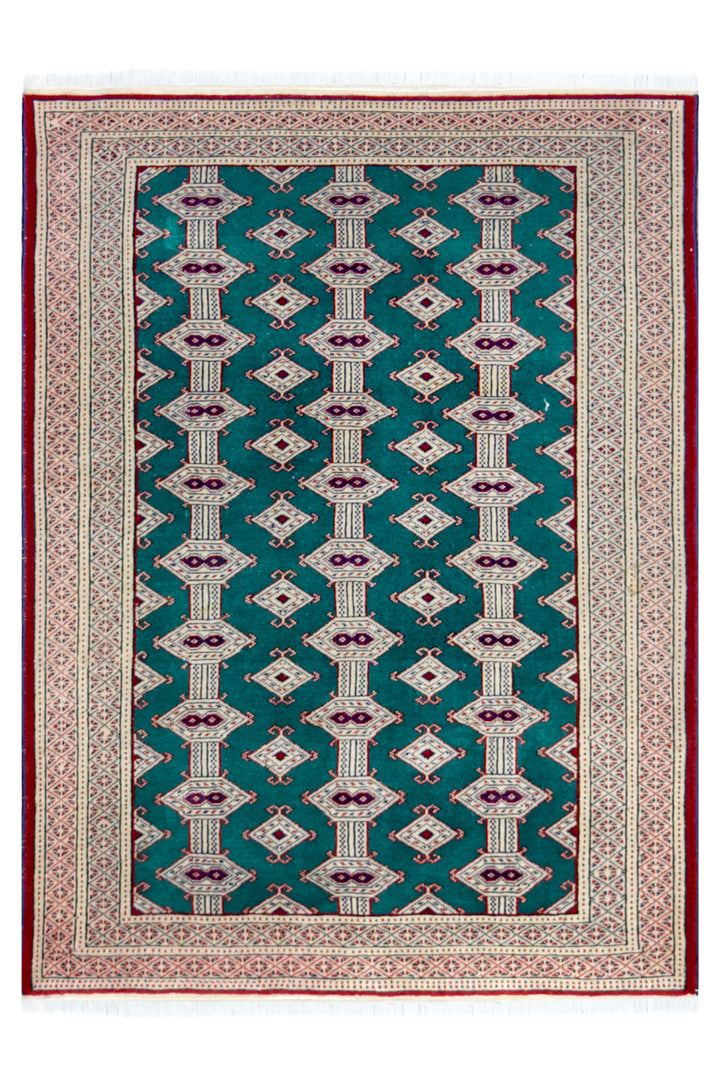 Persian Turkoman Green Rug