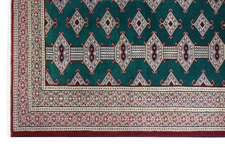 Persian Turkoman Green Rug