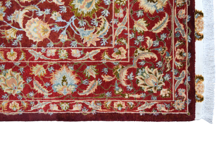 Tabriz Red Floral Rug