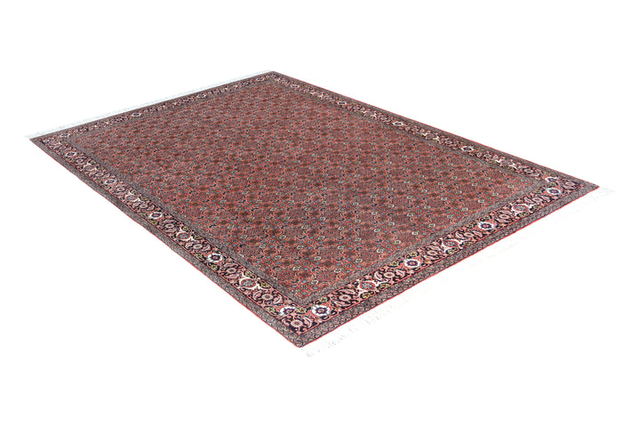 Bijar Herati Rust Rug