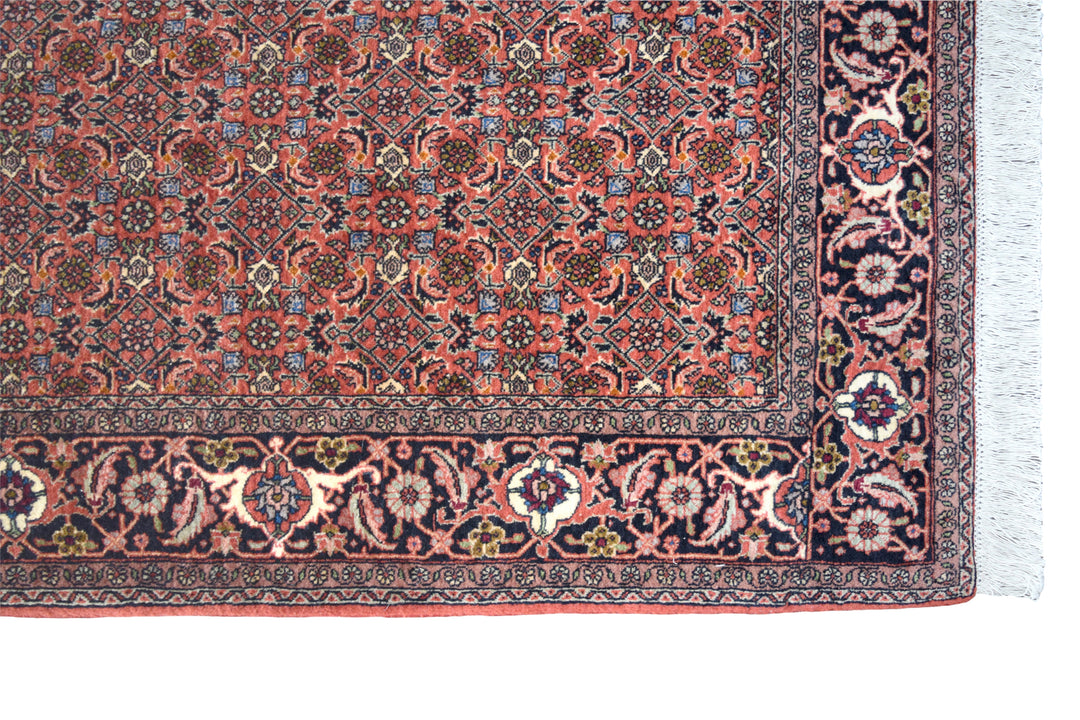 Bijar Herati Rust Rug